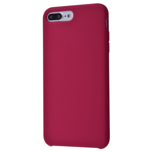 

Чехол-накладка Silicone Case Without Logo iPhone 7 Plus/8 Plus rose_red