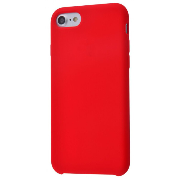 

Чехол-накладка Silicone Case Without Logo iPhone 7/8/SE 2 red