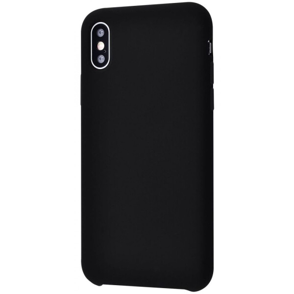 

Чехол-накладка Silicone Case Without Logo iPhone X/Xs black