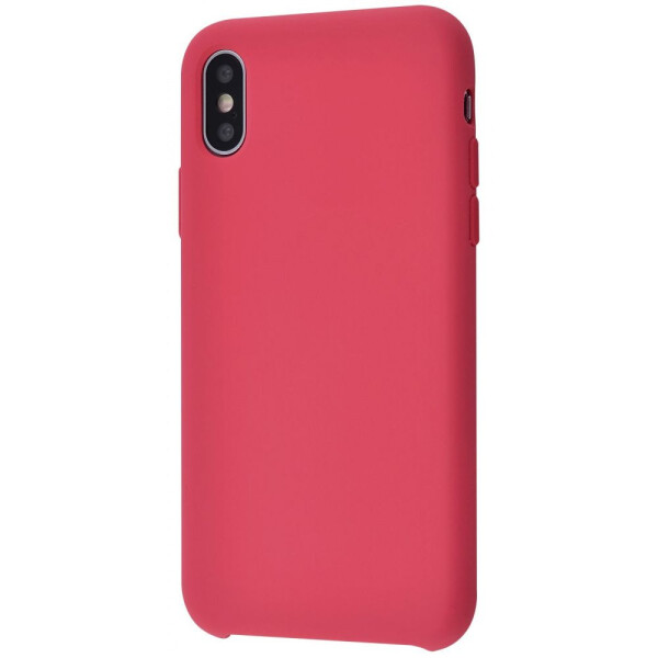 

Чехол-накладка Silicone Case Without Logo iPhone X/Xs hibiscus