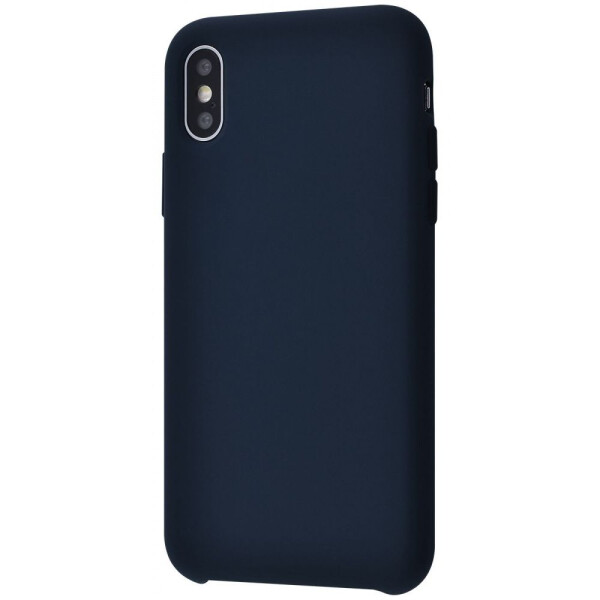 

Чехол-накладка Silicone Case Without Logo iPhone X/Xs midnight_blue