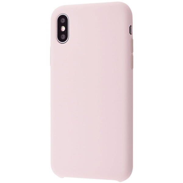 

Чехол-накладка Silicone Case Without Logo iPhone X/Xs pink_sand