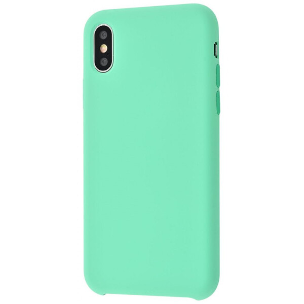 

Чехол-накладка Silicone Case Without Logo iPhone X/Xs spearmint