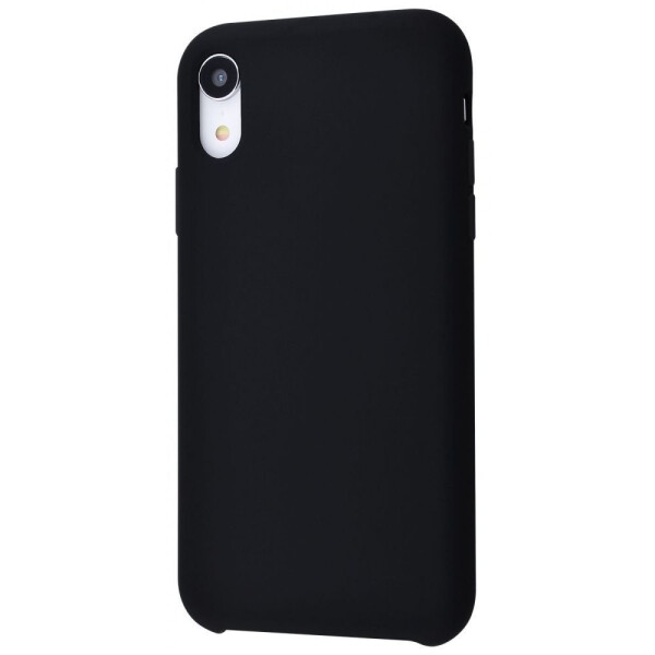 

Чехол-накладка Silicone Case Without Logo iPhone Xr black