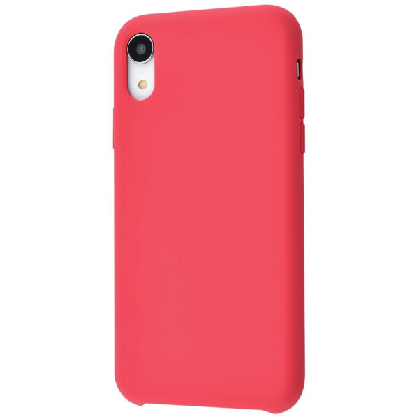 

Чехол-накладка Silicone Case Without Logo iPhone Xr hibiscus