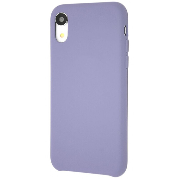 

Чехол-накладка Silicone Case Without Logo iPhone Xr lavender_gray