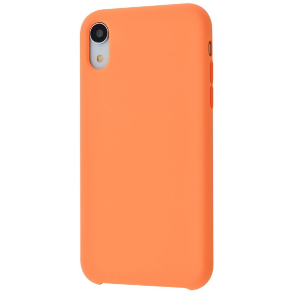 

Чехол-накладка Silicone Case Without Logo iPhone Xr papaya