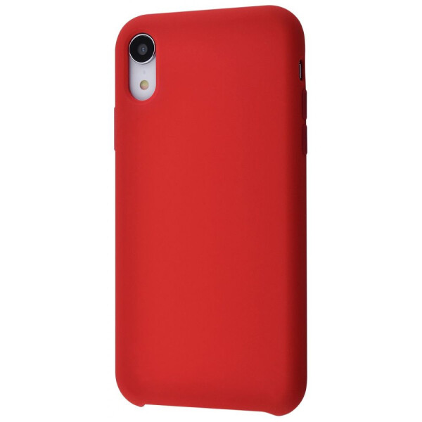 

Чехол-накладка Silicone Case Without Logo iPhone Xr red