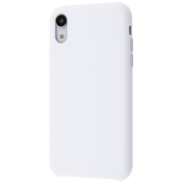 

Чехол-накладка Silicone Case Without Logo iPhone Xr white