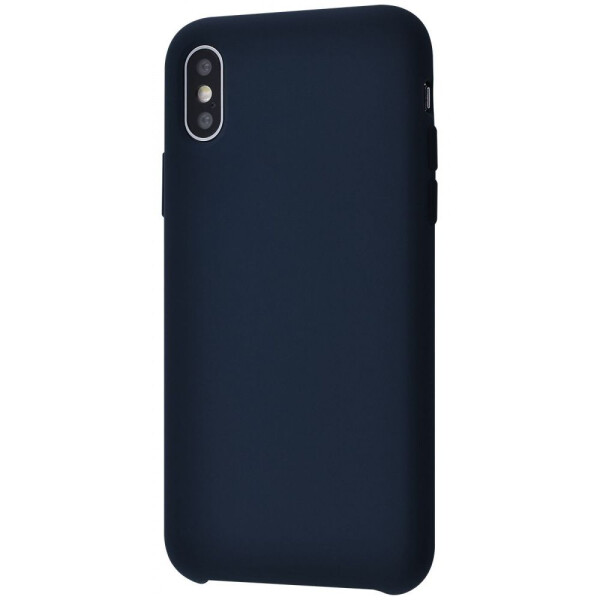 

Чехол-накладка Silicone Case Without Logo iPhone Xs Max midnight_blue