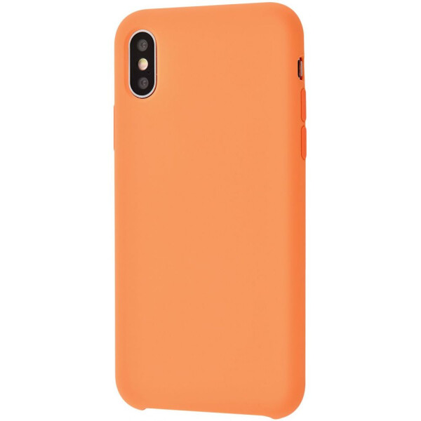

Чехол-накладка Silicone Case Without Logo iPhone Xs Max papaya