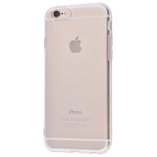 

Чехол-накладка Silicone Clear Case 2.0 mm (TPU) iPhone 6/6s transparent