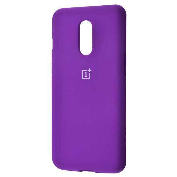 

Чехол-накладка Silicone Cover Full Protective OnePlus 7 purple