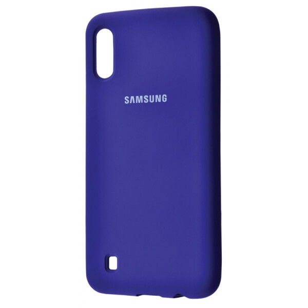 

Чехол-накладка Silicone Cover Full Protective Samsung Galaxy A10 (A105F) blue