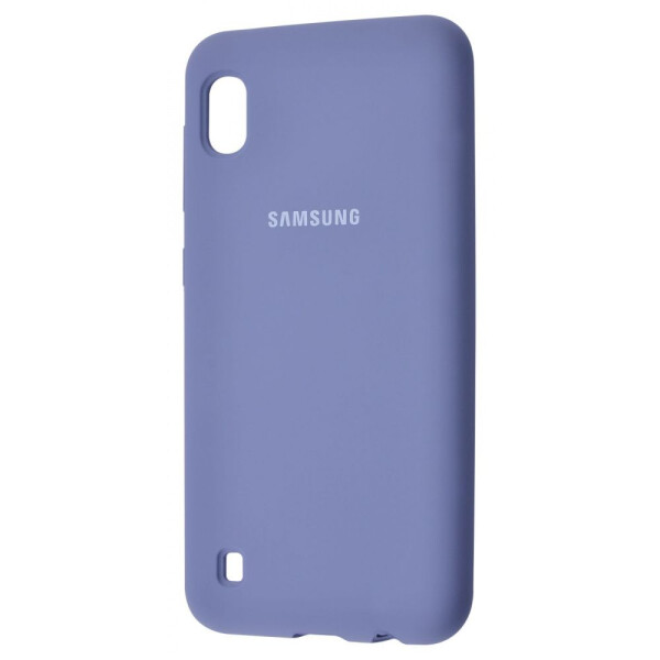 

Чехол-накладка Silicone Cover Full Protective Samsung Galaxy A10 (A105F) lavender_gray