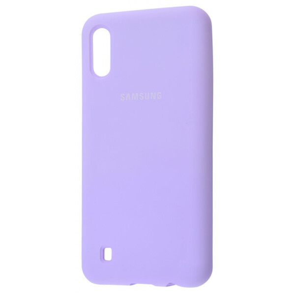 

Чехол-накладка Silicone Cover Full Protective Samsung Galaxy A10 (A105F) light_purple