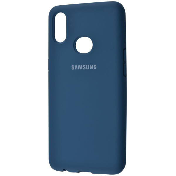 

Чехол-накладка Silicone Cover Full Protective Samsung Galaxy A10s (A107F) blue