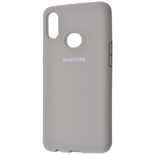 

Чехол-накладка Silicone Cover Full Protective Samsung Galaxy A10s (A107F) gray