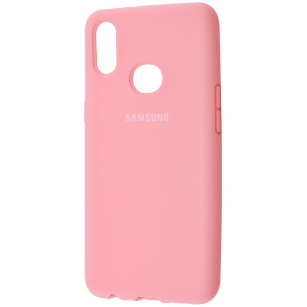 

Чехол-накладка Silicone Cover Full Protective Samsung Galaxy A10s (A107F) light_pink