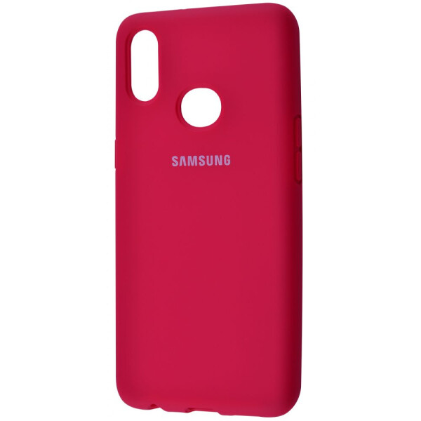 

Чехол-накладка Silicone Cover Full Protective Samsung Galaxy A10s (A107F) rose_red