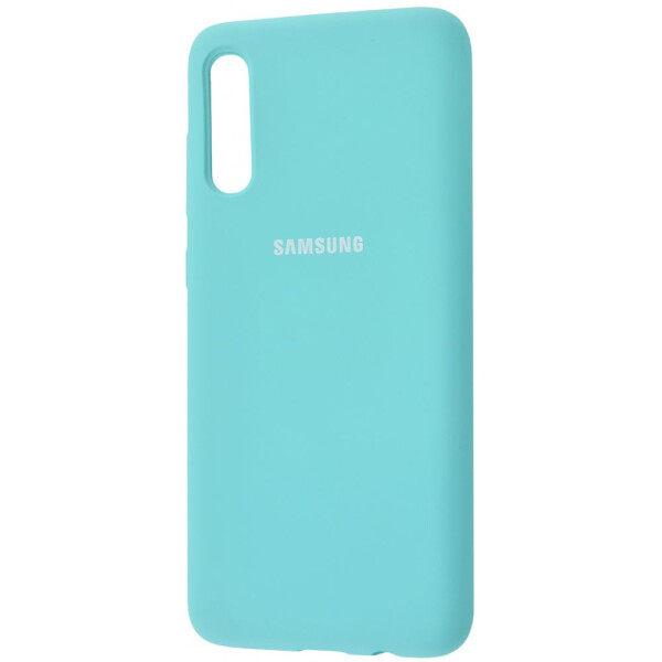 

Чехол-накладка Silicone Cover Full Protective Samsung Galaxy A70 (A705F) turquoise