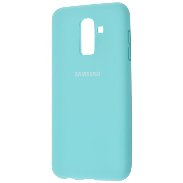 

Чехол-накладка Silicone Cover Full Protective Samsung Galaxy J8 2018 (J810F) turquoise