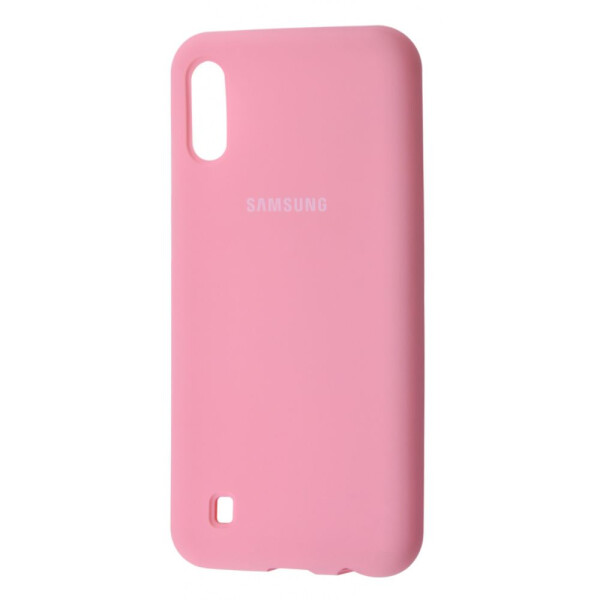 

Чехол-накладка Silicone Cover Full Protective Samsung Galaxy M10 (M105F) light_pink