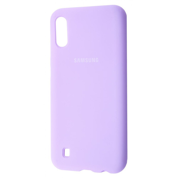 

Чехол-накладка Silicone Cover Full Protective Samsung Galaxy M10 (M105F) light_purple