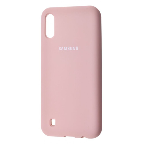 

Чехол-накладка Silicone Cover Full Protective Samsung Galaxy M10 (M105F) pink_sand