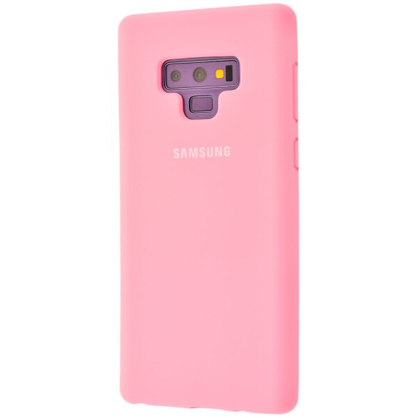 

Чехол-накладка Silicone Cover Full Protective Samsung Galaxy Note 9 light_pink