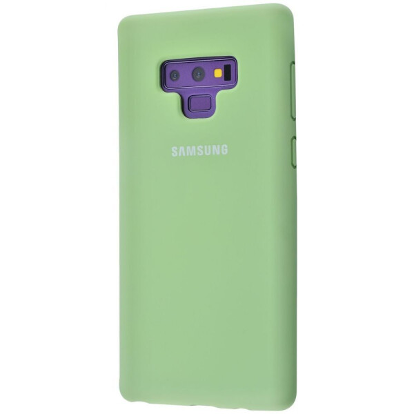 

Чехол-накладка Silicone Cover Full Protective Samsung Galaxy Note 9 mint_gum