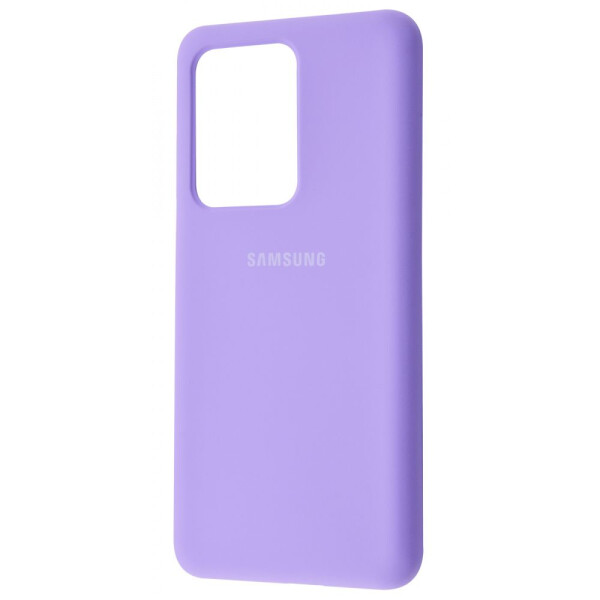 

Чехол-накладка Silicone Cover Full Protective Samsung Galaxy S20 Ultra light_purple