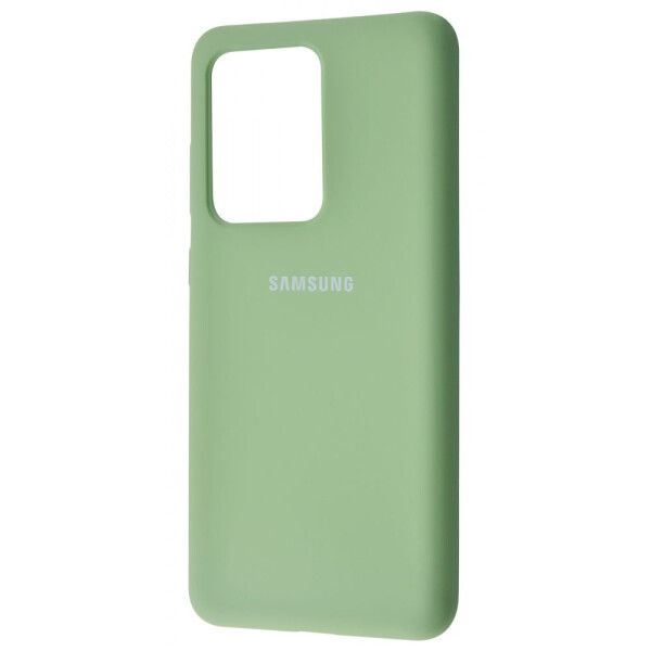 

Чехол-накладка Silicone Cover Full Protective Samsung Galaxy S20 Ultra mint_gum