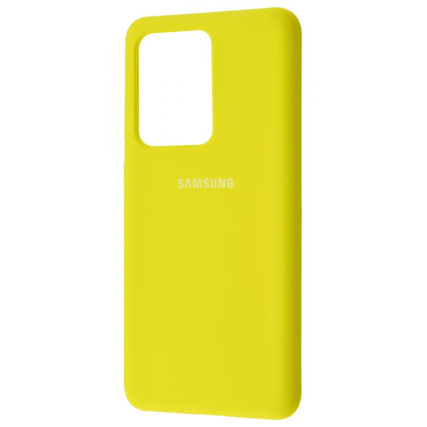 

Чехол-накладка Silicone Cover Full Protective Samsung Galaxy S20 Ultra yellow