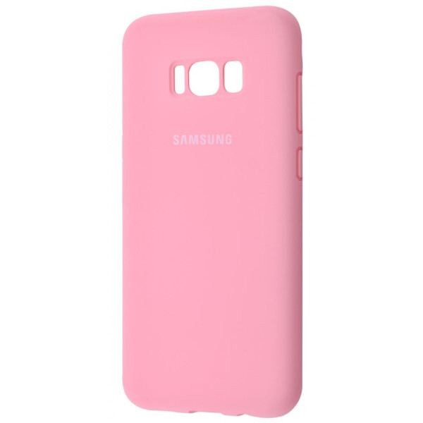 

Чехол-накладка Silicone Cover Full Protective Samsung Galaxy S8 Plus light_pink