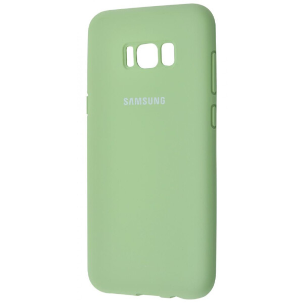 

Чехол-накладка Silicone Cover Full Protective Samsung Galaxy S8 Plus mint_gum