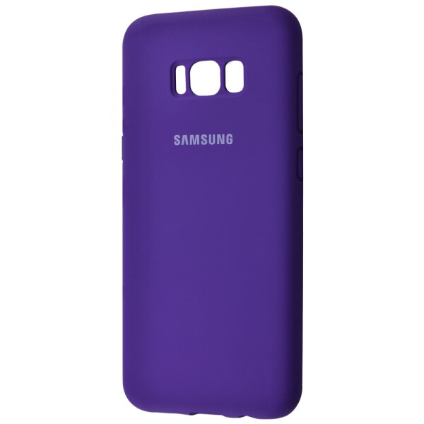 

Чехол-накладка Silicone Cover Full Protective Samsung Galaxy S8 Plus purple