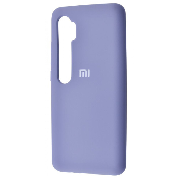 

Чехол-накладка Silicone Cover Full Protective Xiaomi Mi Note 10 lavender_gray