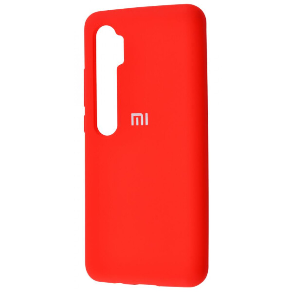 

Чехол-накладка Silicone Cover Full Protective Xiaomi Mi Note 10 red