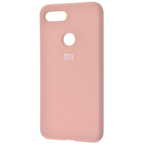 

Чехол-накладка Silicone Cover Full Protective Xiaomi Mi8 Lite/Mi8 Youth pink_sand
