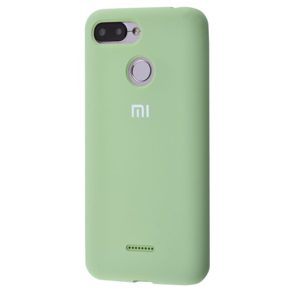 

Чехол-накладка Silicone Cover Full Protective Xiaomi Redmi 6/6A mint_gum