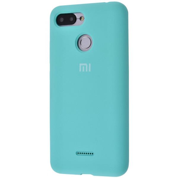 

Чехол-накладка Silicone Cover Full Protective Xiaomi Redmi 6/6A turquoise