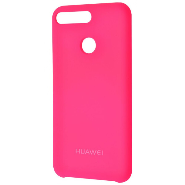 

Чехол-накладка Silicone Cover Huawei Y7 Prime 2018/7C Pro/Enjoy 8 pink