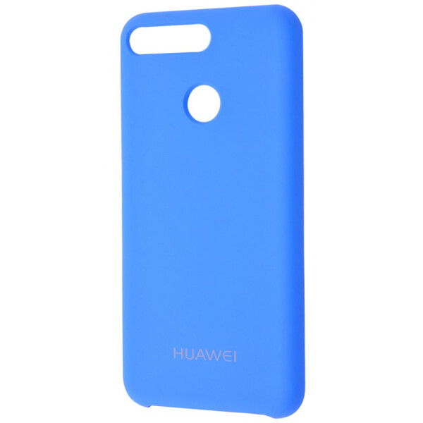 

Чехол-накладка Silicone Cover Huawei Y7 Prime 2018/7C Pro/Enjoy 8 tahoe_blue