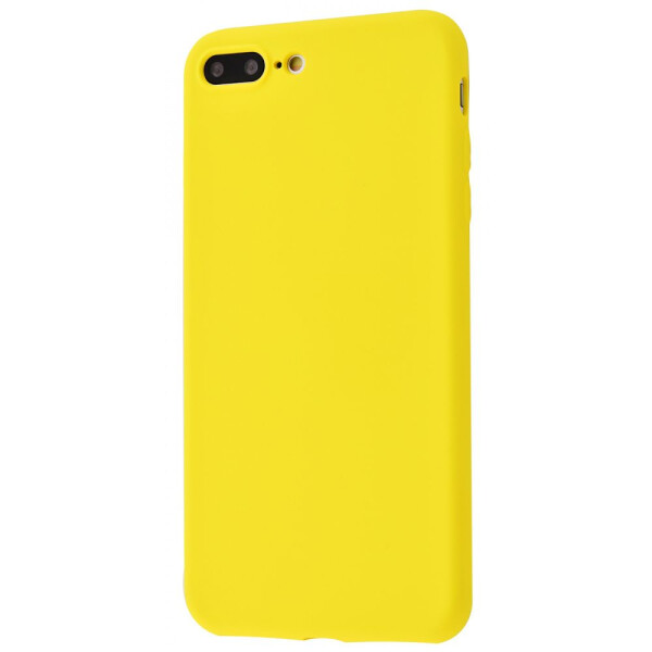 

Чехол-накладка Silicone cover My colors (TPU) iPhone 7 Plus/8 Plus yellow