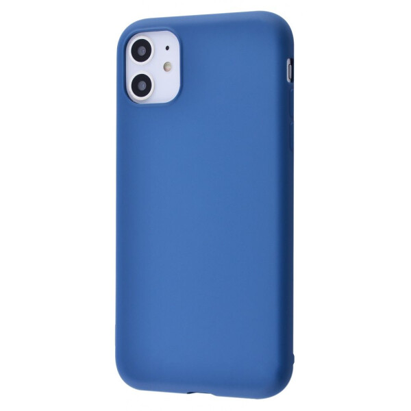 

Чехол-накладка Silicone cover My Colors with Packing iPhone 11 dark_blue