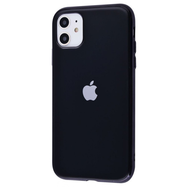 

Чехол-накладка Silicone iPhone case (TPU) iPhone 11 matte_black