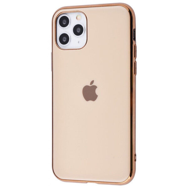 

Чехол-накладка Silicone iPhone case (TPU) iPhone 11 Pro matte_gold