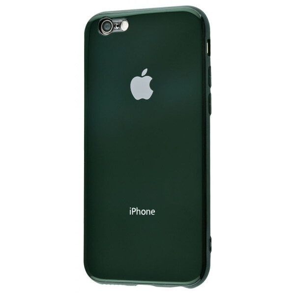 

Чехол-накладка Silicone iPhone case (TPU) iPhone 6/6s midnight_green