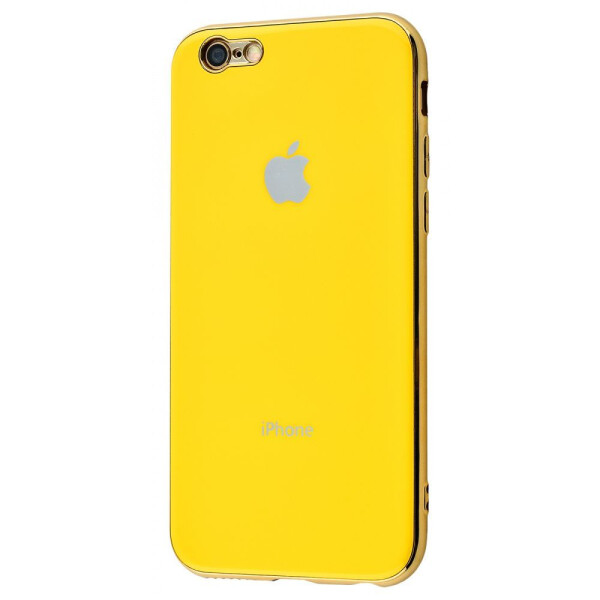 

Чехол-накладка Silicone iPhone case (TPU) iPhone 6/6s yellow